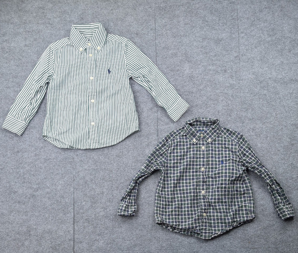 Polo Ralph Lauren Button Down Shirt Set Boys 3T Toddler Preppy Classic Event